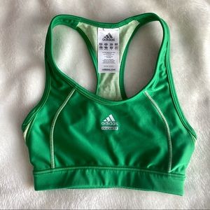 Adidas Green Sports Bra XS